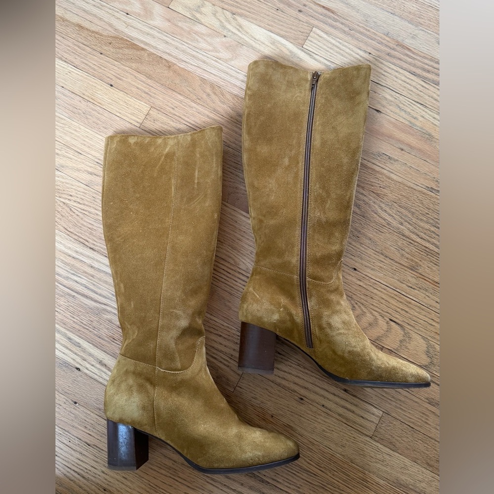 Sezane Suede Garret Boots - Picture 3 of 9